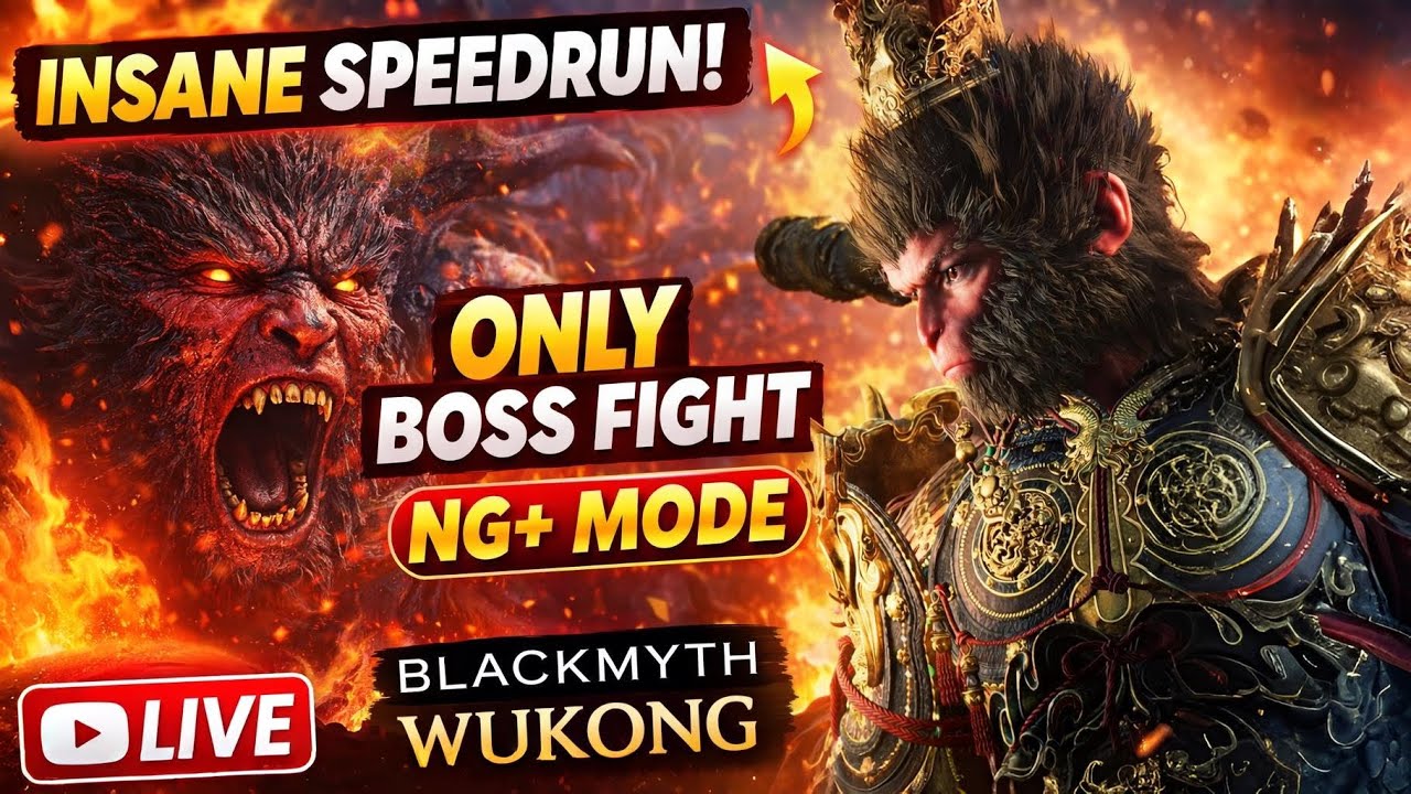 DESTROYING Bosses in NG+! Black Myth Wukong Speedrun