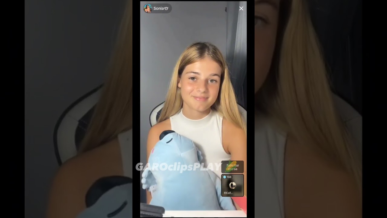 cañita le manda una sorpresa a Sonia en España