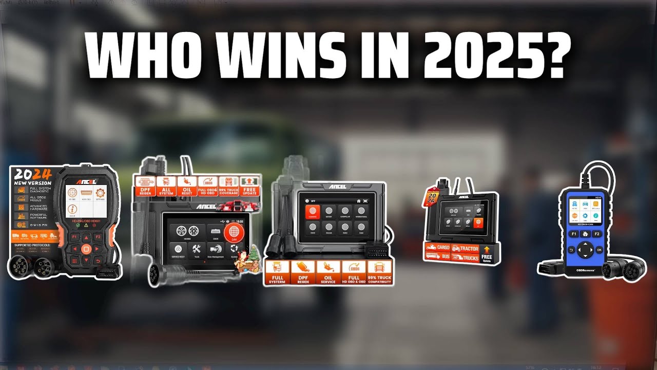 The Top 5 Best Semi Truck Code Scanner in 2025 - Must Watch Before Buying!