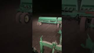 Drilling wheat at night!! 🌾🌾