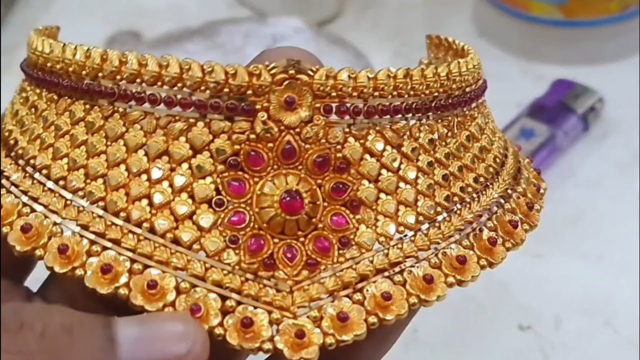 How gold necklace is made hallmark jewellery making