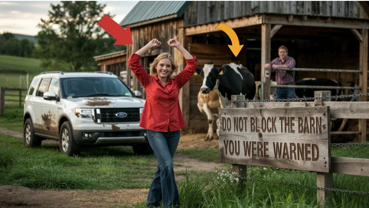HOA Karen Parked Across My Barn Doors—So I Towed Her Car Into the Cow ...