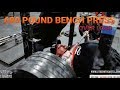 600 POUND BENCH PRESS | OVERLOAD - BIG BOY