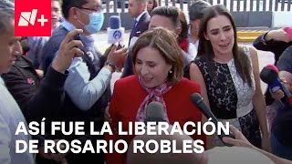 Rosario Robles, en libertad y absuelta por la estafa maestra - En Punto