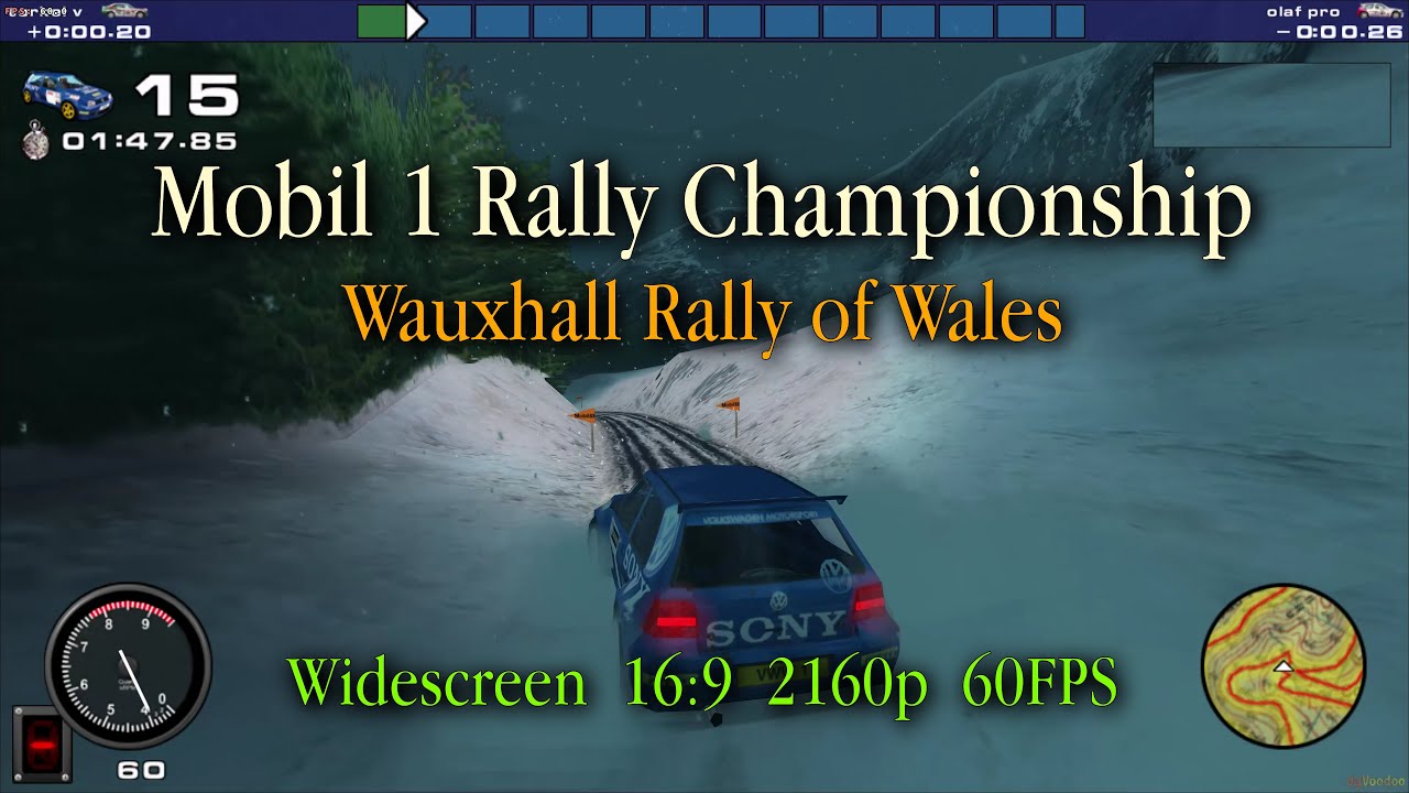 Mobil 1 Rally Championship WAUXHALL Rally Of Wales