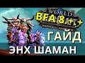 PVP Гайд ЭНХ Шаман 8.0.1 Таланты, Макросы, Азеритовые таланты, Аддоны, Бинды. 8.+.+