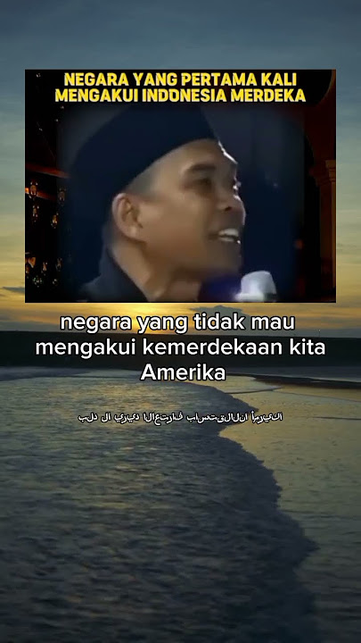 Which Country Was the First to Recognize Indonesia's Independence?
