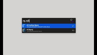 Alfred Workflow - Search and Open Only RStudio Projects