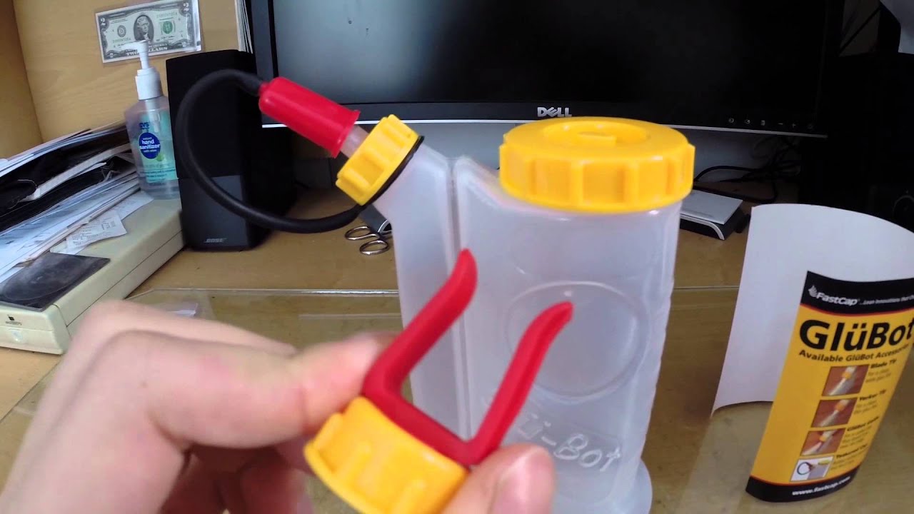 FastCap Glu-bot Glue Bottle - YouTube