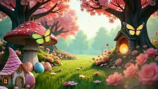 4K TV Home/Classroom Easter Video Background Screensaver, Easter Holidays, Happy Celebrations!
