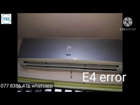 AUX AIRCONDINOR E4 ERROR Repair TIPS
