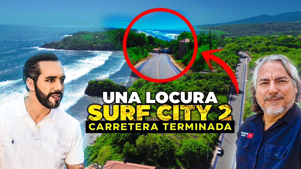 NAYIB BUKELE CARRETERA TERMINADA SURF CITY 2 SAN MIGUEL Y USULUTAN #elsalvador 🇸🇻