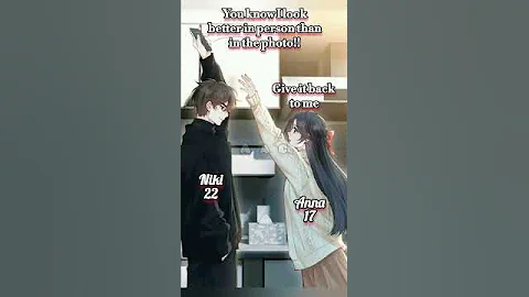 (Requested) 5 year age gap love story ❤...#anime #shorts #edit