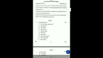 Msc part-1 botany paper-1 Pyq-2024 rajasthan university!