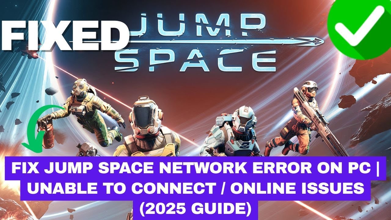 Fix Jump Space Network Error on PC | Unable to Connect / Online Issues ...