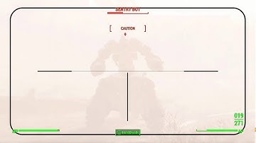 Fallout 4: Sentry Bot Goes Boom