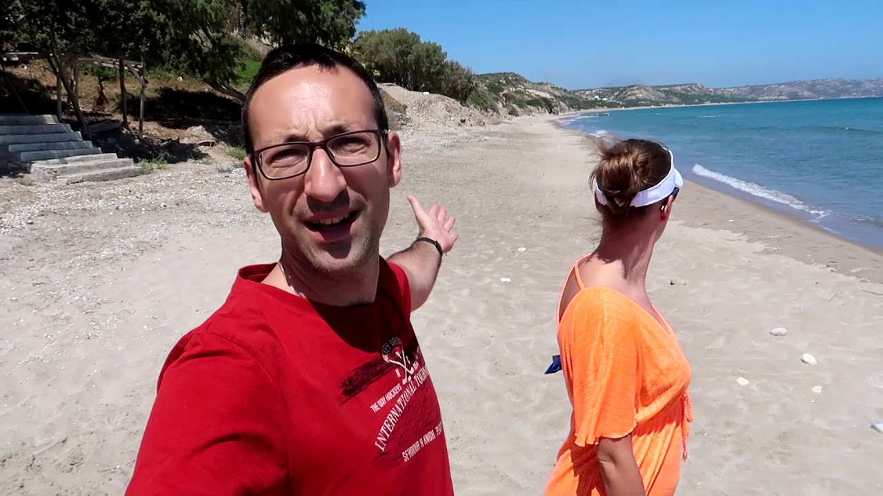 Jesteśmy sami na najbardziej popularnej plaży na wyspie Kos, bąbelki na Paradise Beach| Vlog Kos