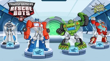 Transformers Rescue Bots: Disaster Dash Hero Run | 7 Rescue Bots Complete TSUNAMIS Mission By Budge