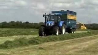 First cut silage 2010 with roger perry in Co.Kildare Ireland