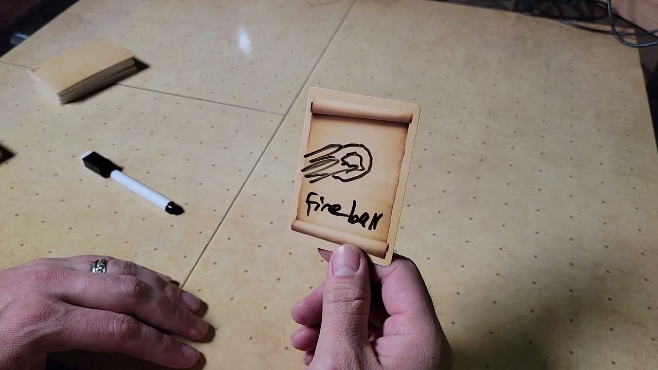 Forged Dry Erase TTRPG Cards Review