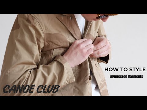 ジャケット・アウター engineered garments SET UP How to Style | Engineered Garments SS22 - YouTube