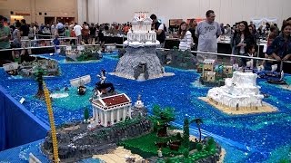 Massive Homer's Odyssey in LEGO - Brickworld Chicago 2014