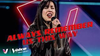 Zinneb - ‘Always Remember Us This Way’ | Blind Auditions #2 | The Voice van Vlaanderen | VTM