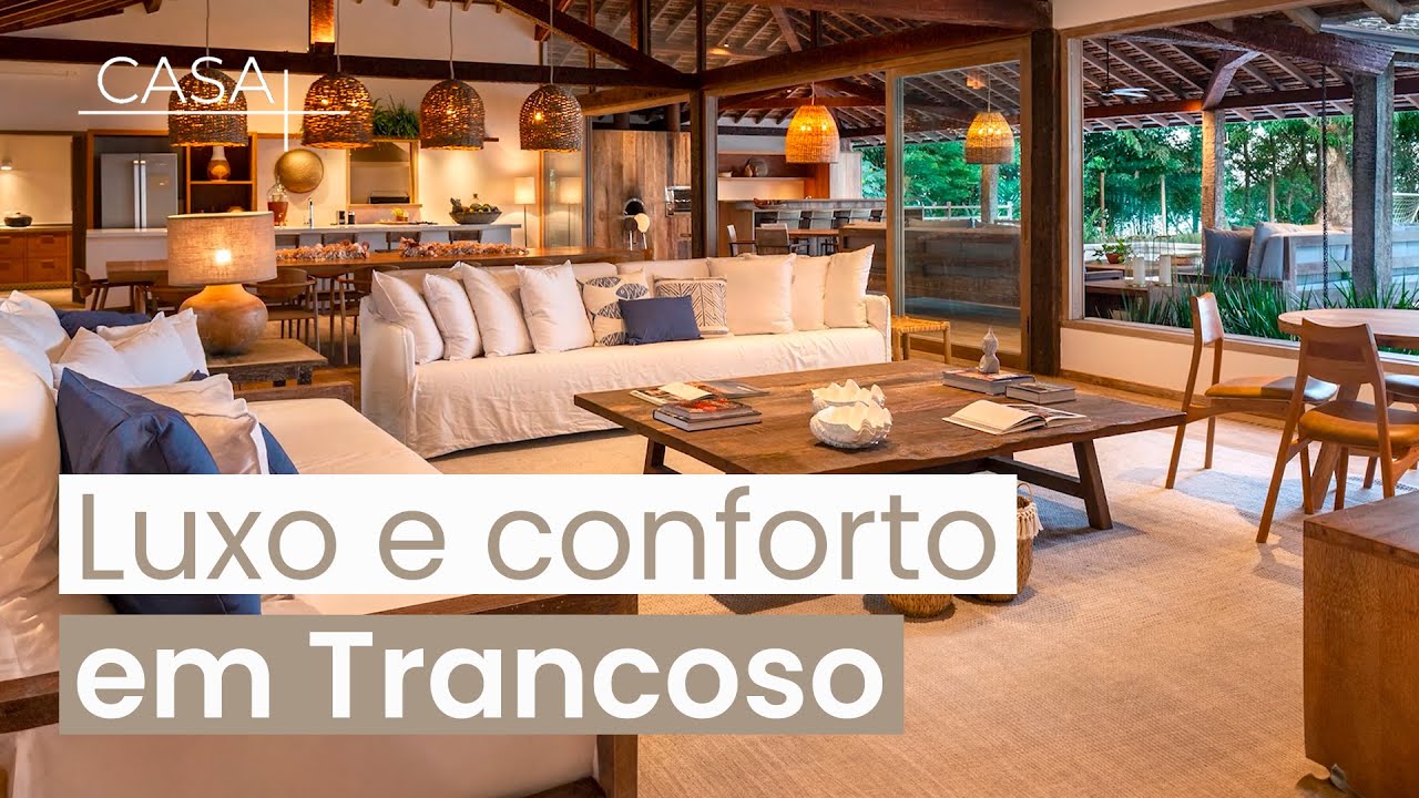 LUXO e CONFORTO em Trancoso! Conheça a CASA BALEIA