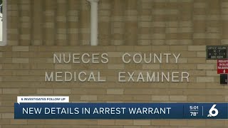 Search warrant details for ME's office, what was taken and why