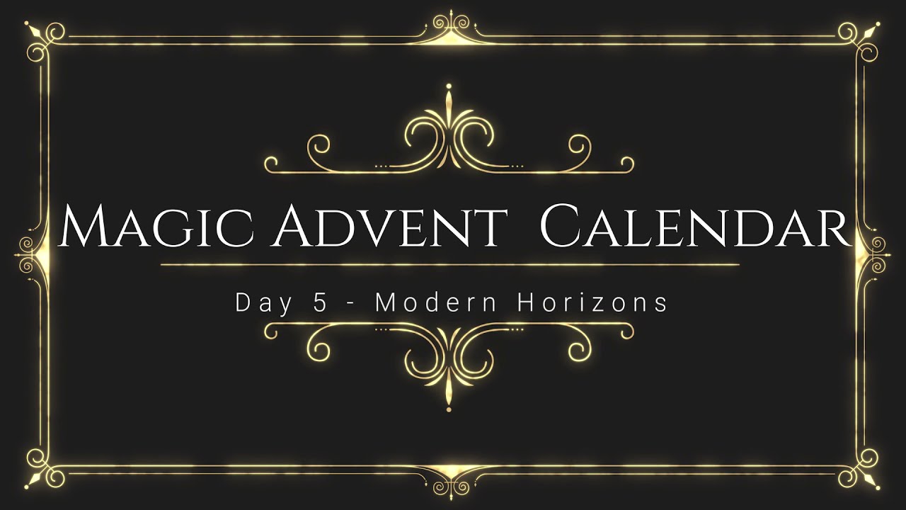Magic the Gathering Advent Calendar Day 5 YouTube