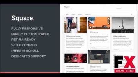 Preview Square - Responsive Multi-Purpose Theme TFx