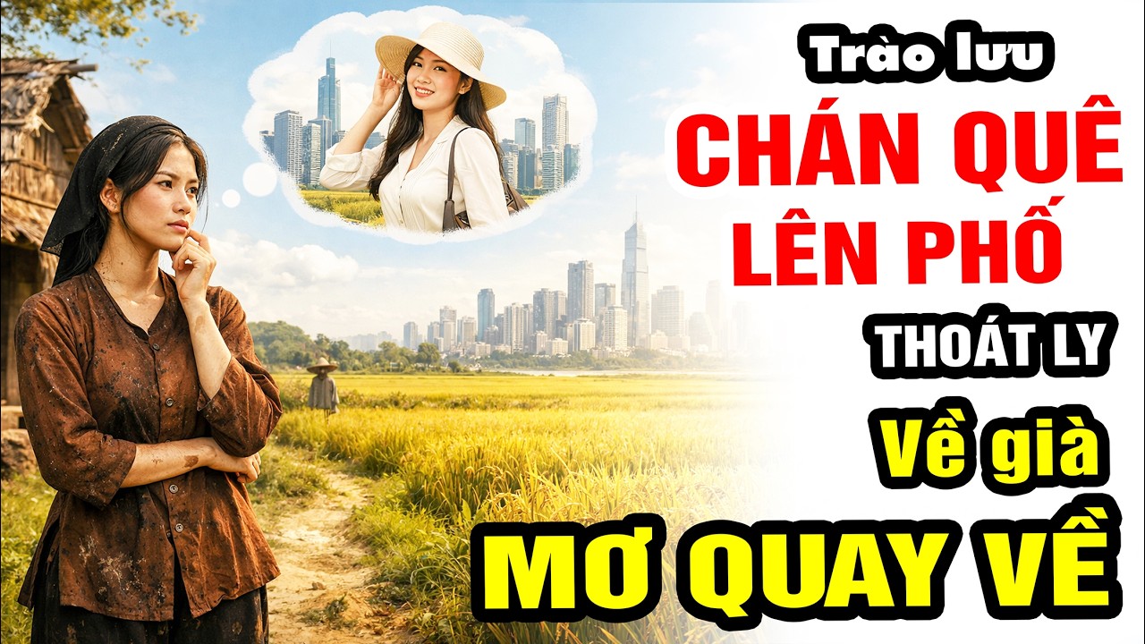 Bỏ Quê Đi Kiếm Tiền… Rồi Lại Muốn Về Tìm Bình Yên? - Lên Phố Sống Hơn… Hay Chỉ Sống Gấp?