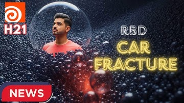 Houdini 21 First Look: RBD Car fracture ￼
