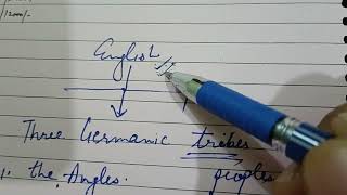 Who created English?