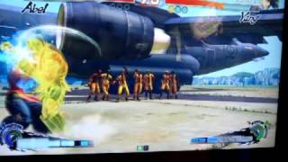 SSF4AE  Rock (Yang) vs no name (Abel)  20110101