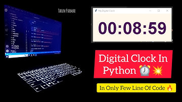 Python Digital Clock Project | Make Digital Clock In Python | Digital Clock In Python Tkinter