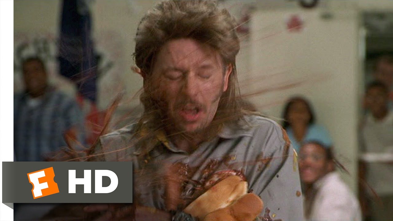 Pelted by Hot Dogs - Joe Dirt (7/8) Movie CLIP (2001) HD - Y