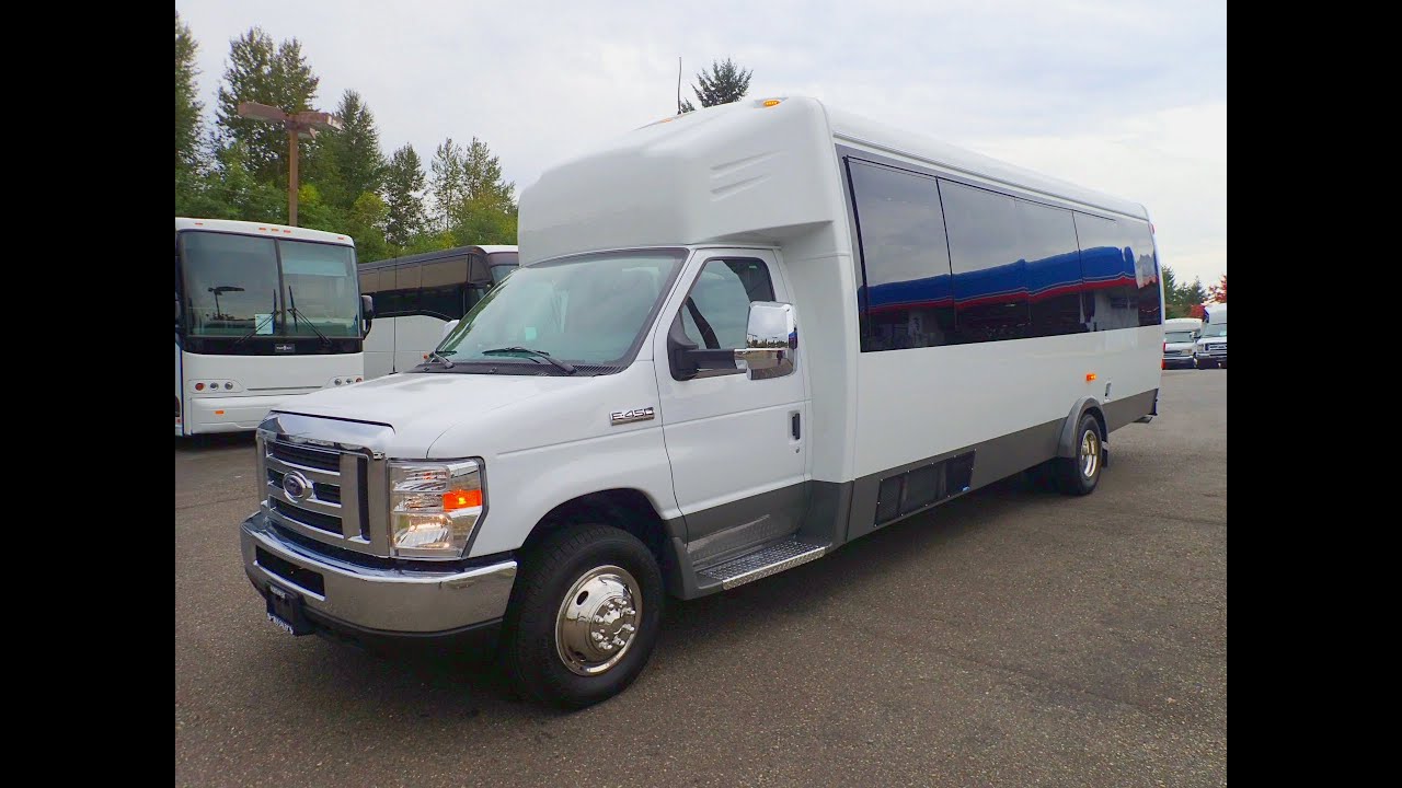 Northwest Bus Sales New New Ford Ameritrans 24 Passenger with Rear Luggage - Executive - S06548