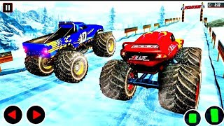 Monster Car Stunts Mega Ramp Free Stunt Games 2021 || Mega Ramp Racing Android Gameplay 💥🎄💗 screenshot 4