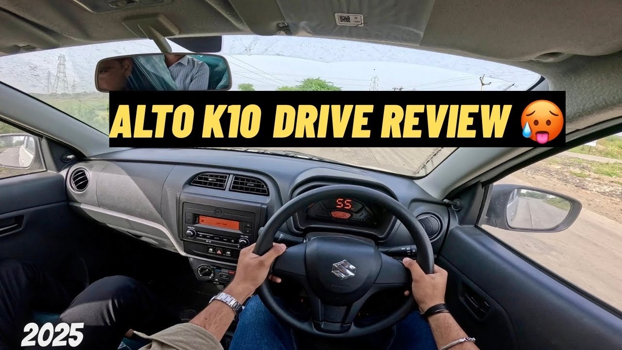 ALTO K10 लेने से पहले ये देख लो 🥵| New 2025 Alto K10 Drive Review 🔥