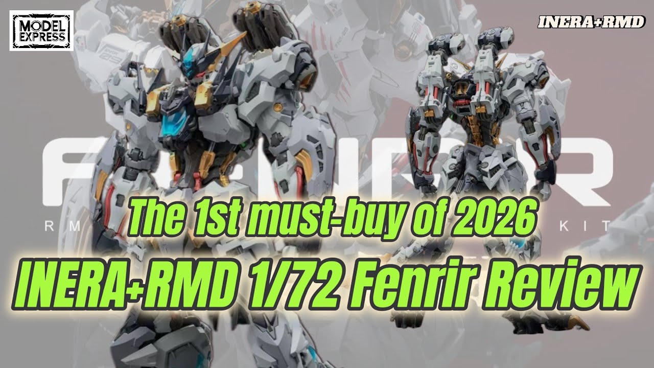 The 1st must-buy of 2026! INERA+RMD 1/72 Fenrir Review #gundam