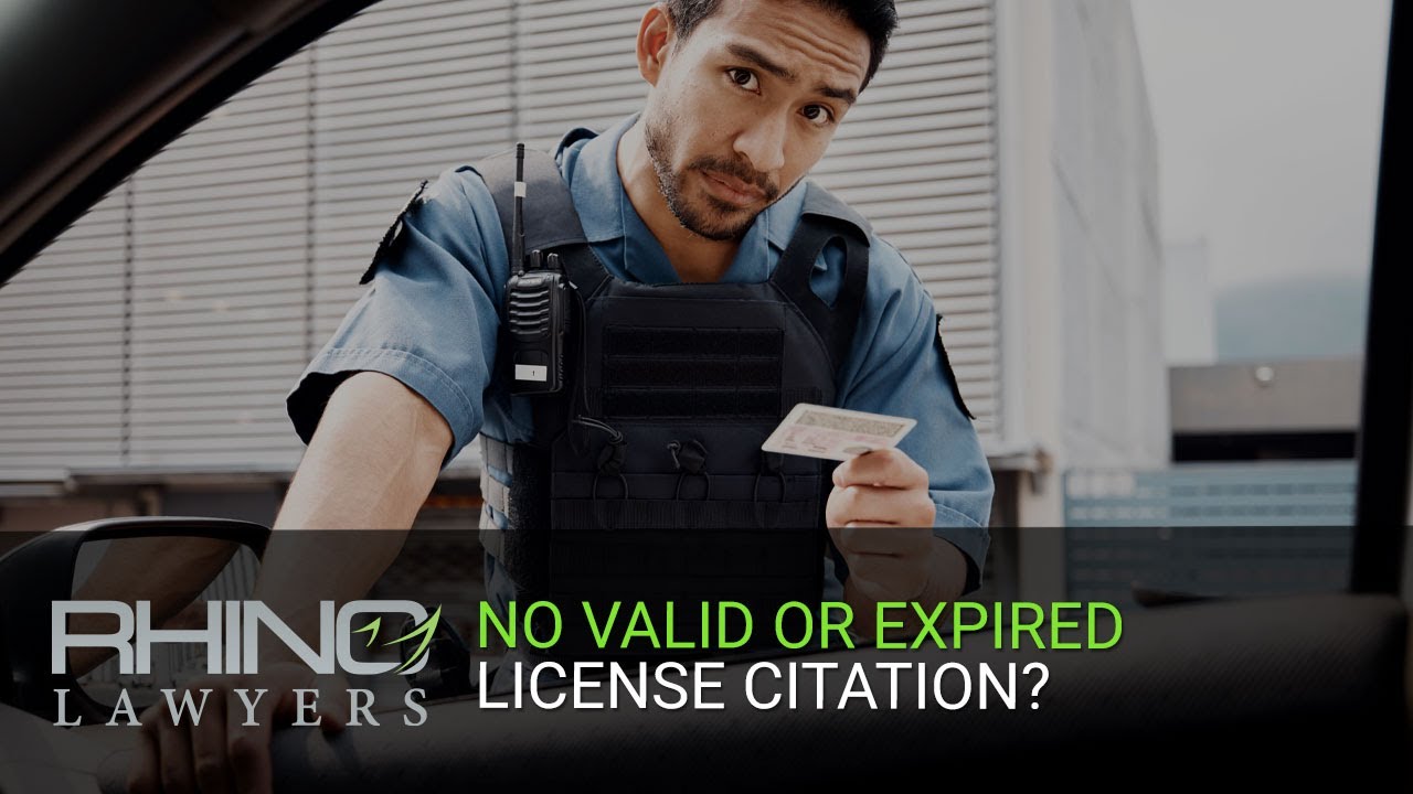 Charged with No Valid Driver's License?