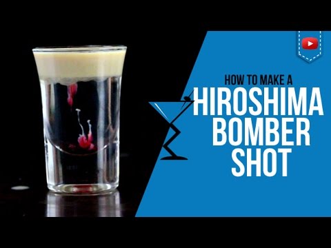 Hiroshima Bomber Shot - How To Make Hiroshima Bomber Cocktail Recipe By Drink Lab (Popular)