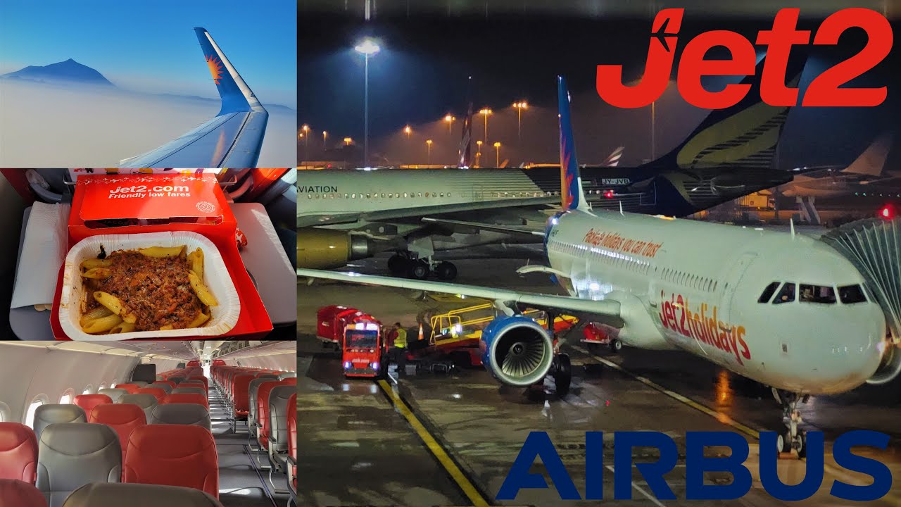 Jet2 Airbus A321-211 Tenerife South to Manchester | Full Flight