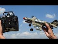 Eachine 4 Ch Curtiss P-40 Warhawk Aerobatic RC Warbird Unbox and Test