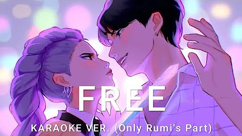 "FREE" KPOP DEMON HUNTERS (RUMI & JINU) || KARAOKE VER. || ONLY RUMI'S PART