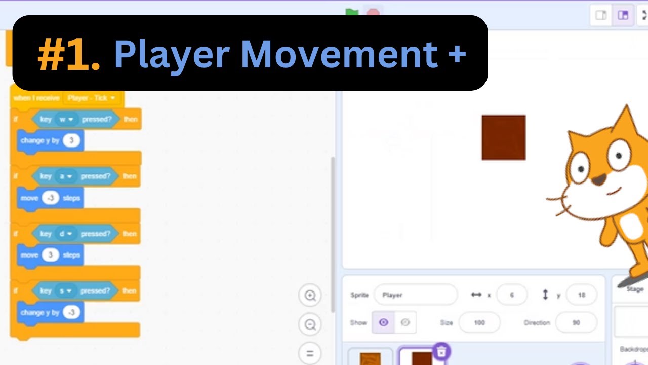 Player Movement | Top Down Minecraft #1 - YouTube