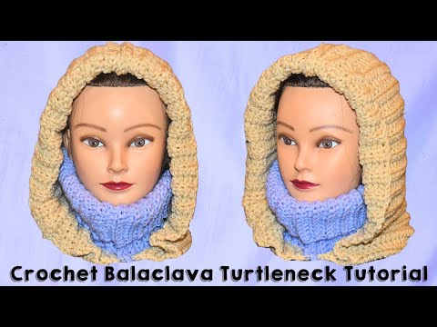 小物 DISCOVERED CROCHET BALACLAVA Crochet Granny Stripe Balaclava PDF Pattern - Adult Crochet