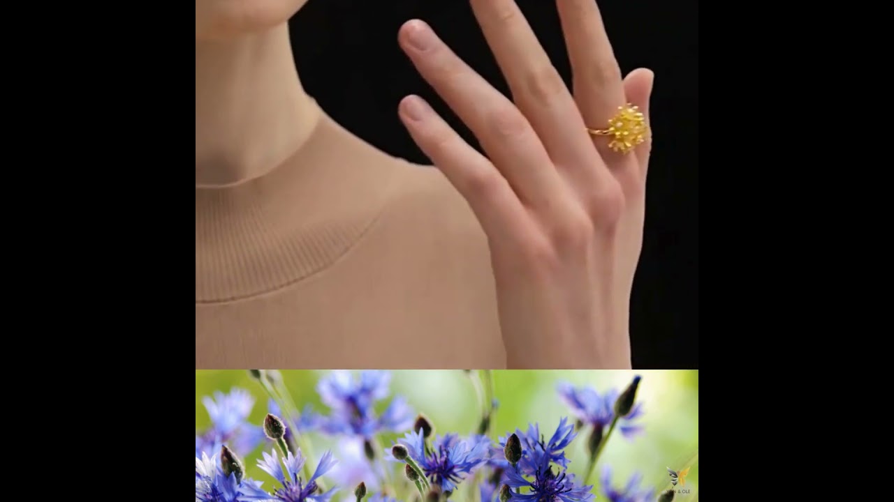 Cornflower Ring   