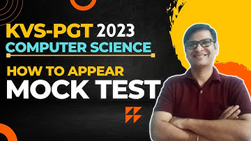 Mock Test KVS PGT Computer Science | KVS Mock Test 2023 Link | How to do online test